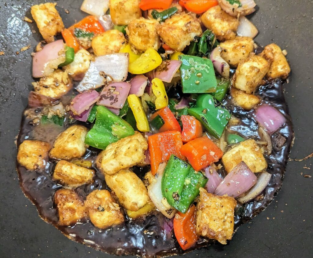 Black Pepper Tofu Recipe Step By Step Instructions 18