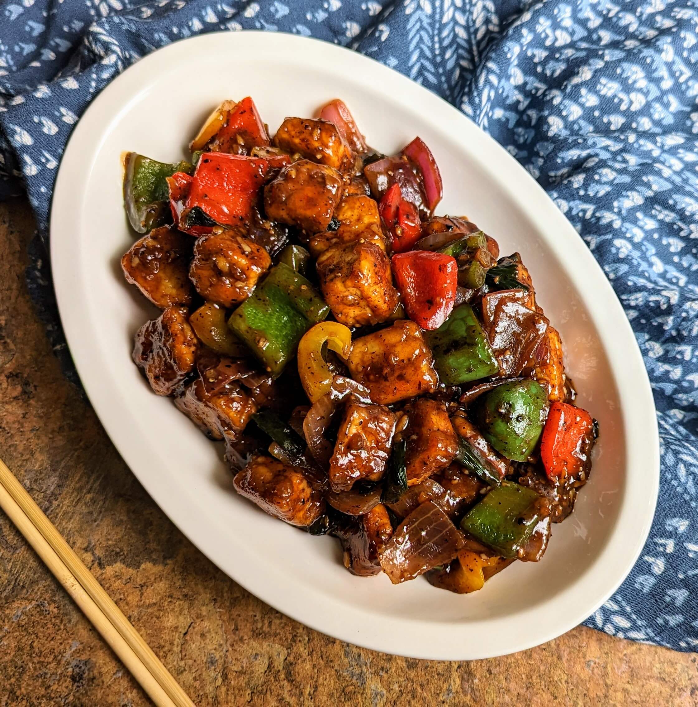 Black Pepper Tofu Recipe Step By Step Instructions