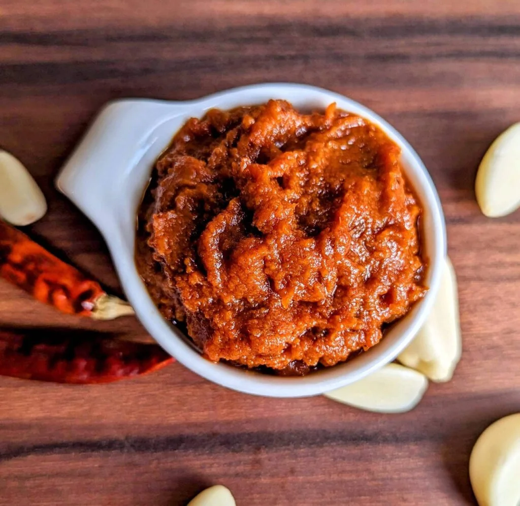 Rajasthani Garlic Chutney Recipe Step By Step Instructions