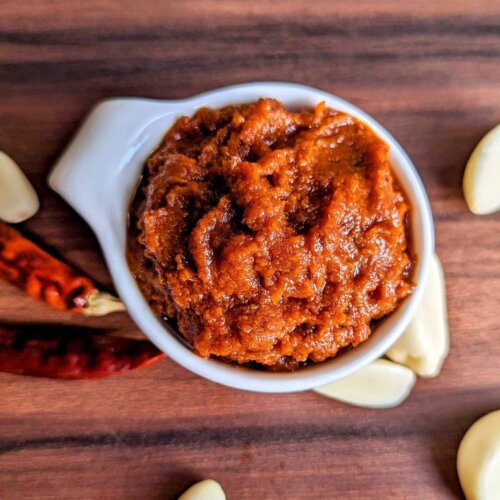 Rajasthani Garlic Chutney Recipe Step By Step Instructions