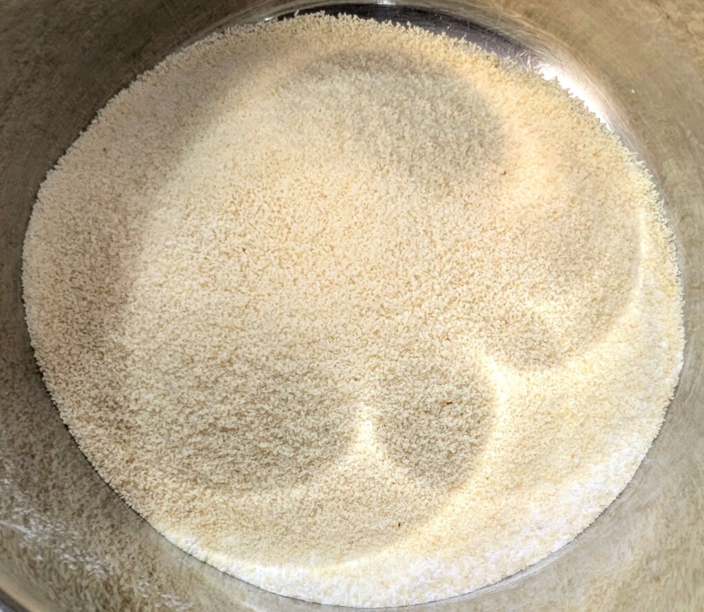 Eggless Apricot Cake Recipe Step By Step Instructions - add almond flour