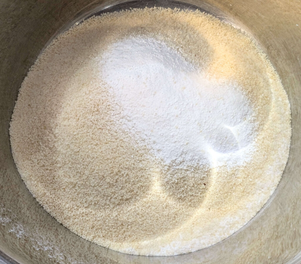 Eggless Apricot Cake Recipe Step By Step Instructions - add baking powder & baking soda