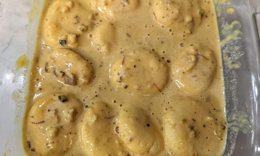 Instant Rasmalai Recipe Step By Step Instructions 12