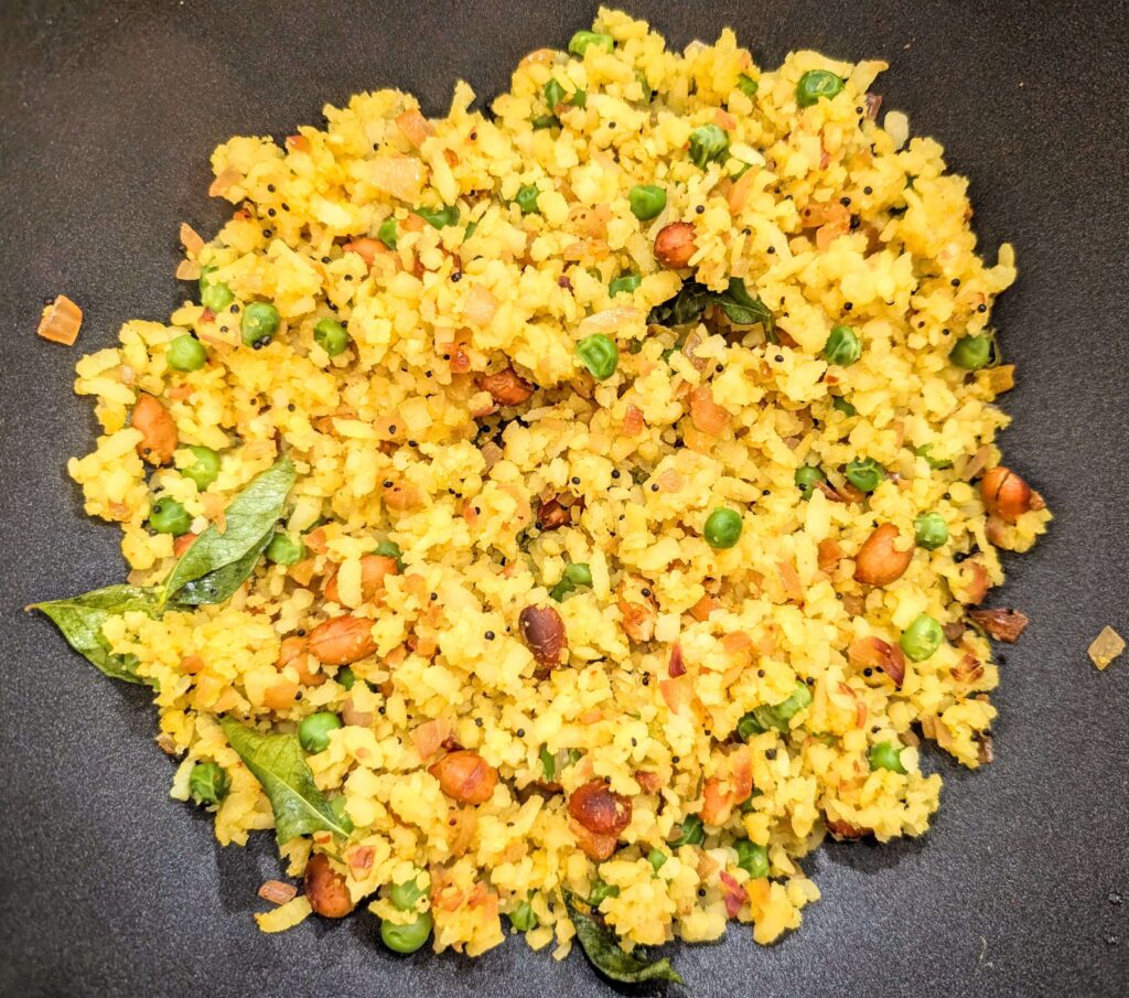 Matar Poha Recipe Step By Step Instructions 13