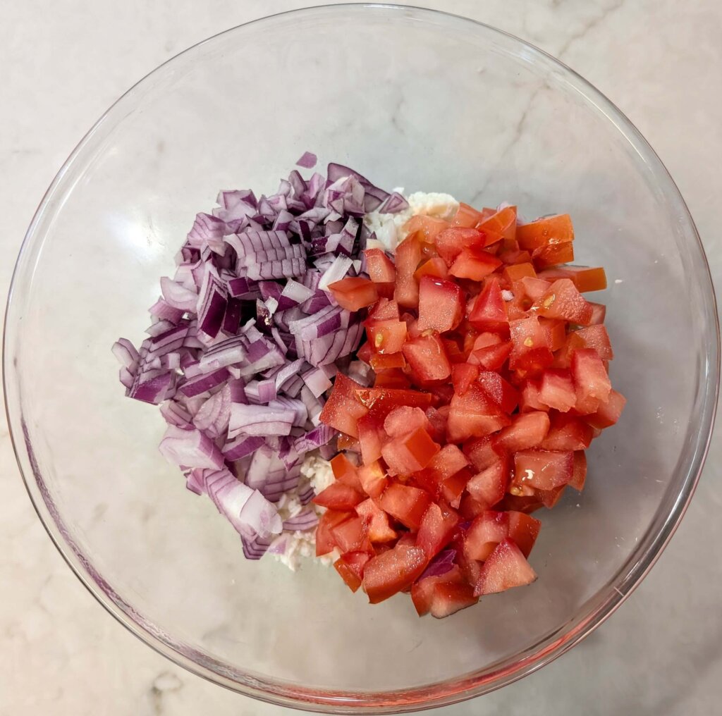 Paneer Onion Tomato Sandwich Recipe Step By Step Instructions 2