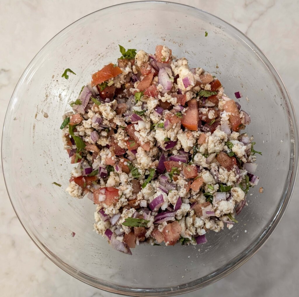 Paneer Onion Tomato Sandwich Recipe Step By Step Instructions 5