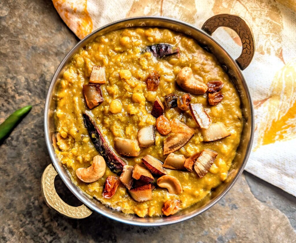 Cholar Dal Recipe Step By Step Instructions