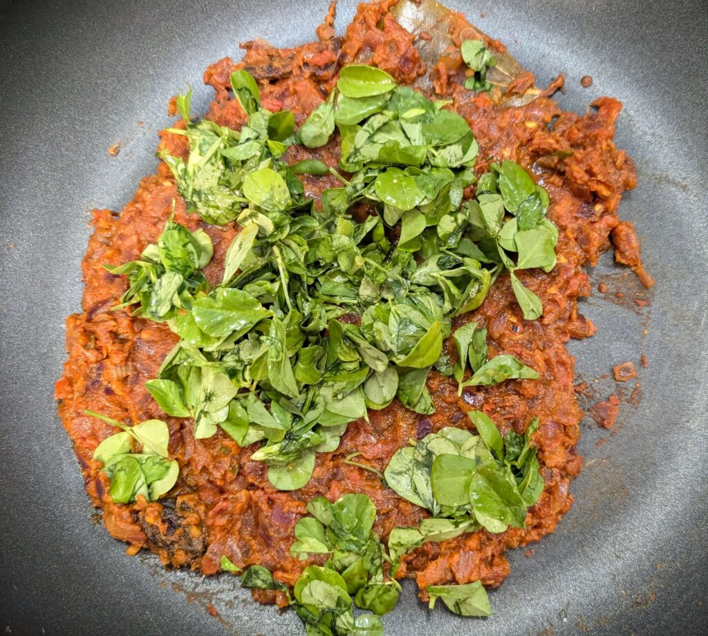 Methi Chole Recipe Step By Step Instructions 11