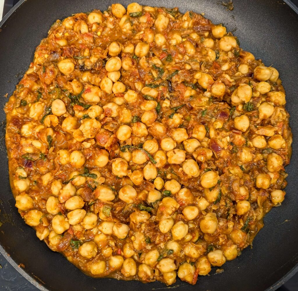 Methi Chole Recipe Step By Step Instructions 14