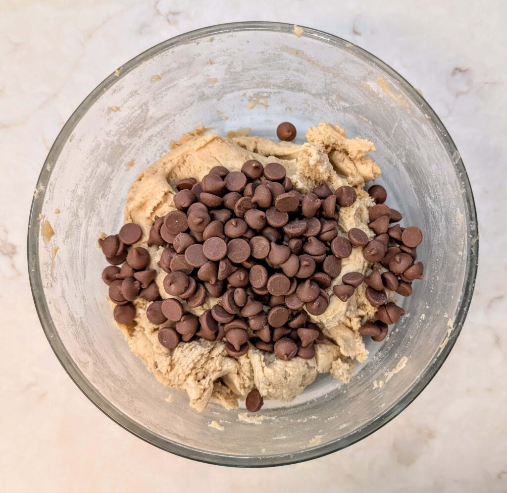 Eggless Chocolate Chip Cookies Recipe Step By Step Instructions 7