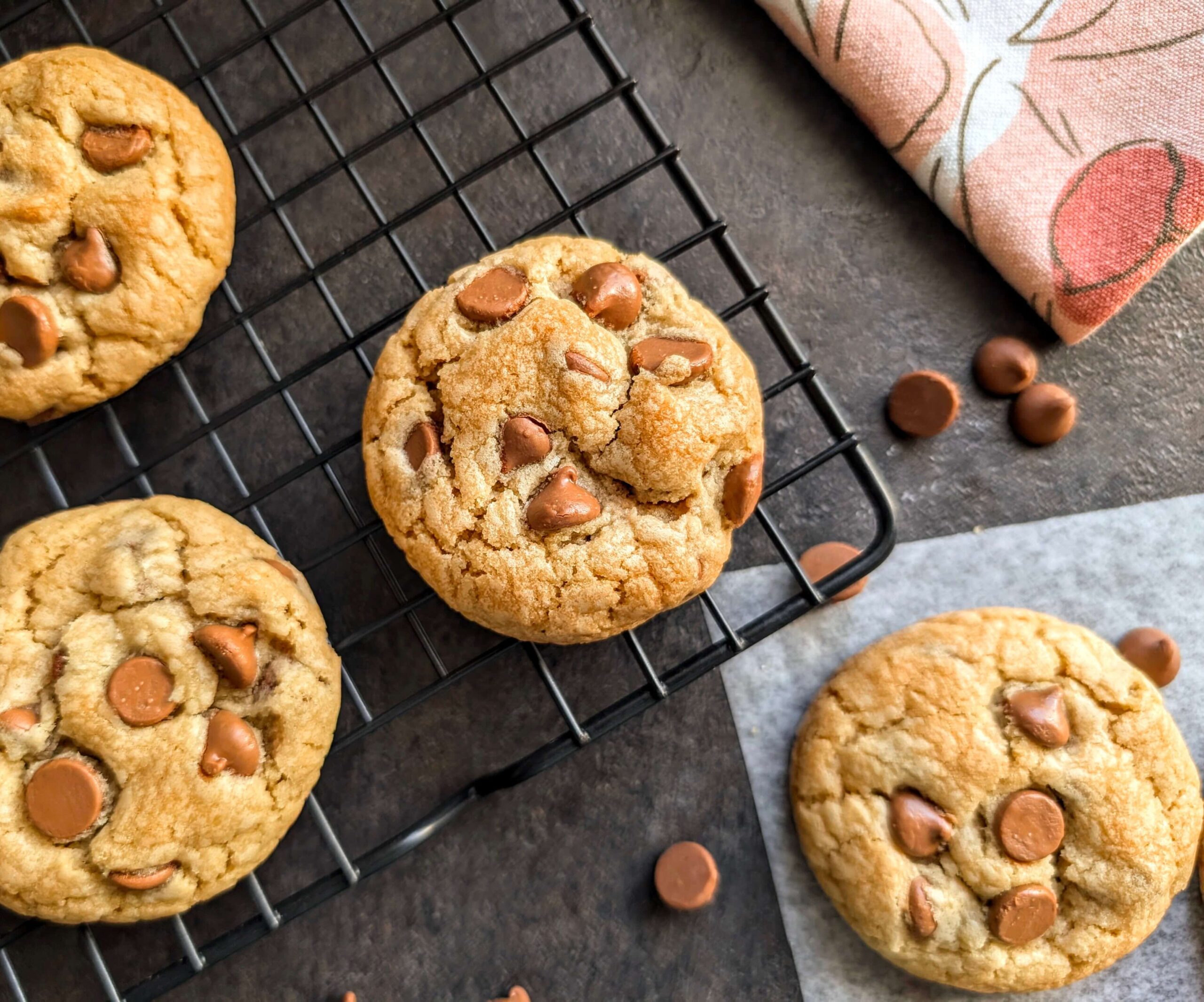 Eggless Chocolate Chip Cookies Recipe Step By Step Instructions