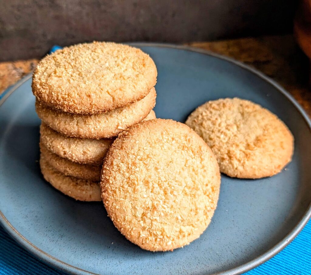 Eggless Coconut Cookies Recipe Step By Step Instructions
