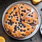 Eggless Blueberry Lemon Cake Recipe Step By Step Instructions