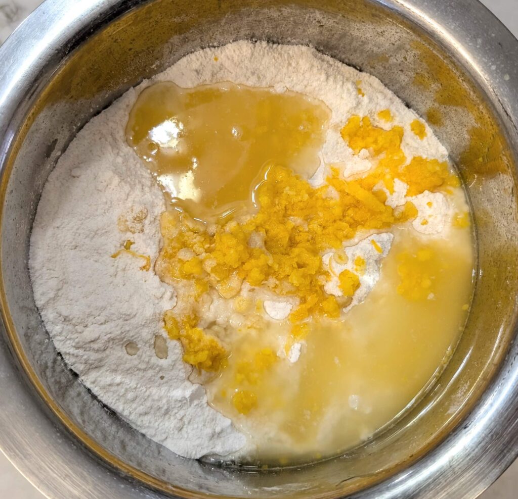 Eggless Blueberry Lemon Cake Recipe Step By Step Instructions 4