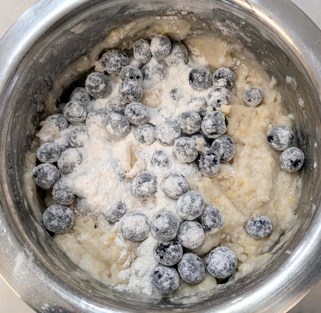 Eggless Blueberry Lemon Cake Recipe Step By Step Instructions 7