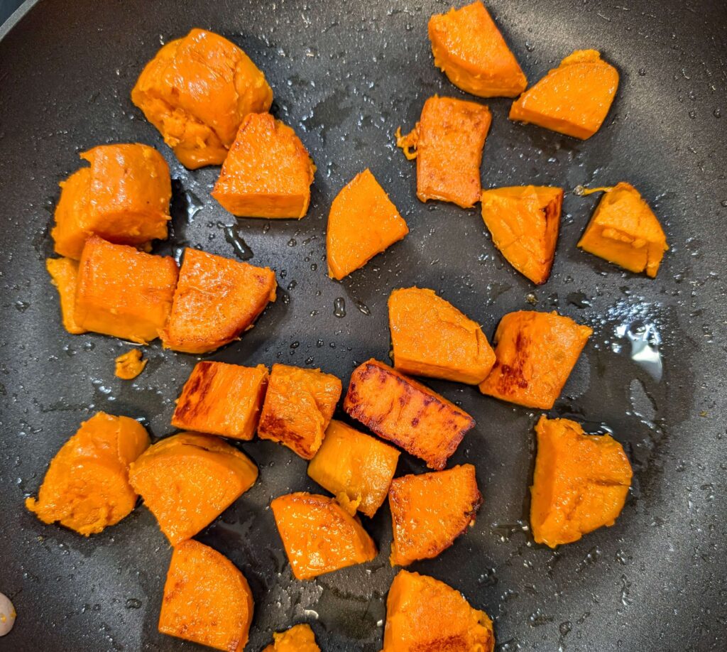 Sweet Potato Chaat Recipe Step By Step Instructions 4