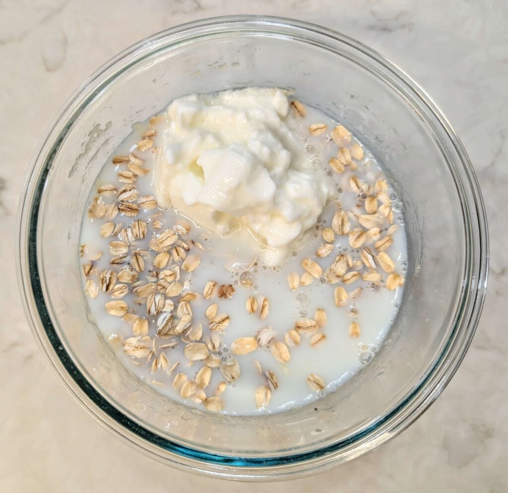 Banana Bread Overnight Oats Recipe Step By Step Instructions 3