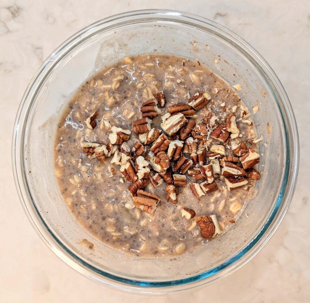 Banana Bread Overnight Oats Recipe Step By Step Instructions 7