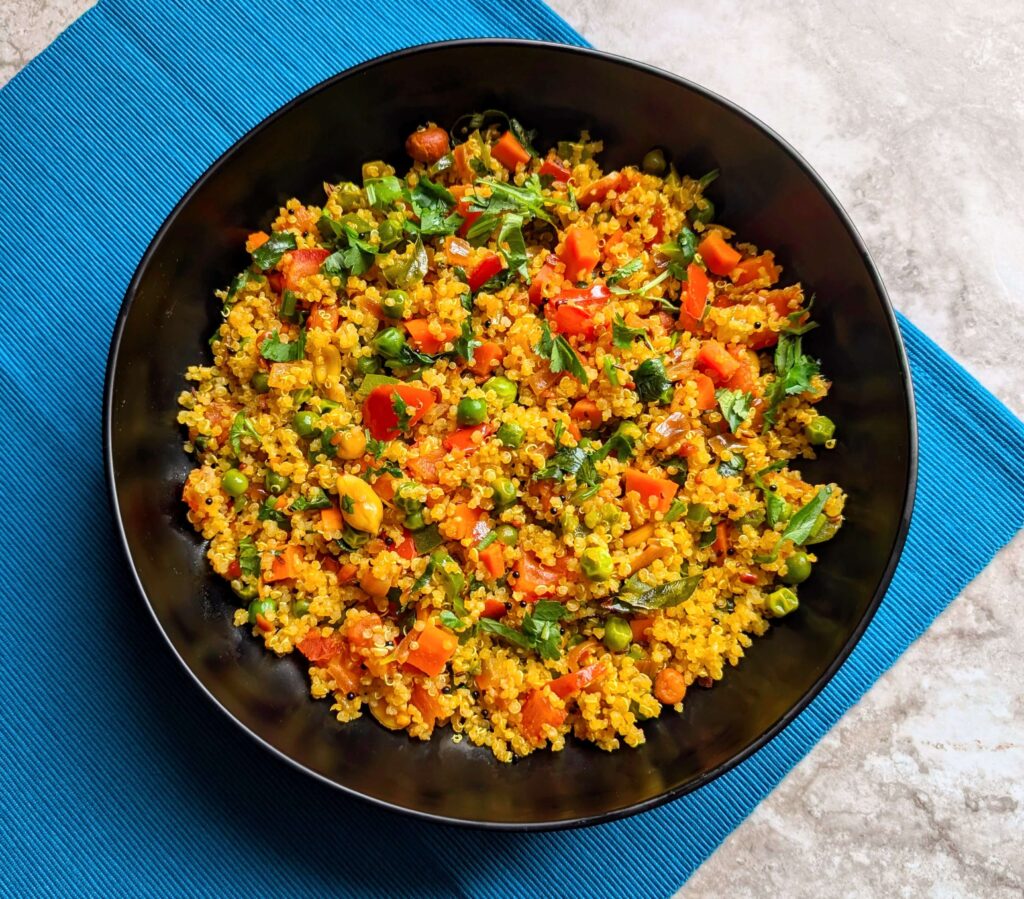 Quinoa Upma Recipe Step By Step Instructions