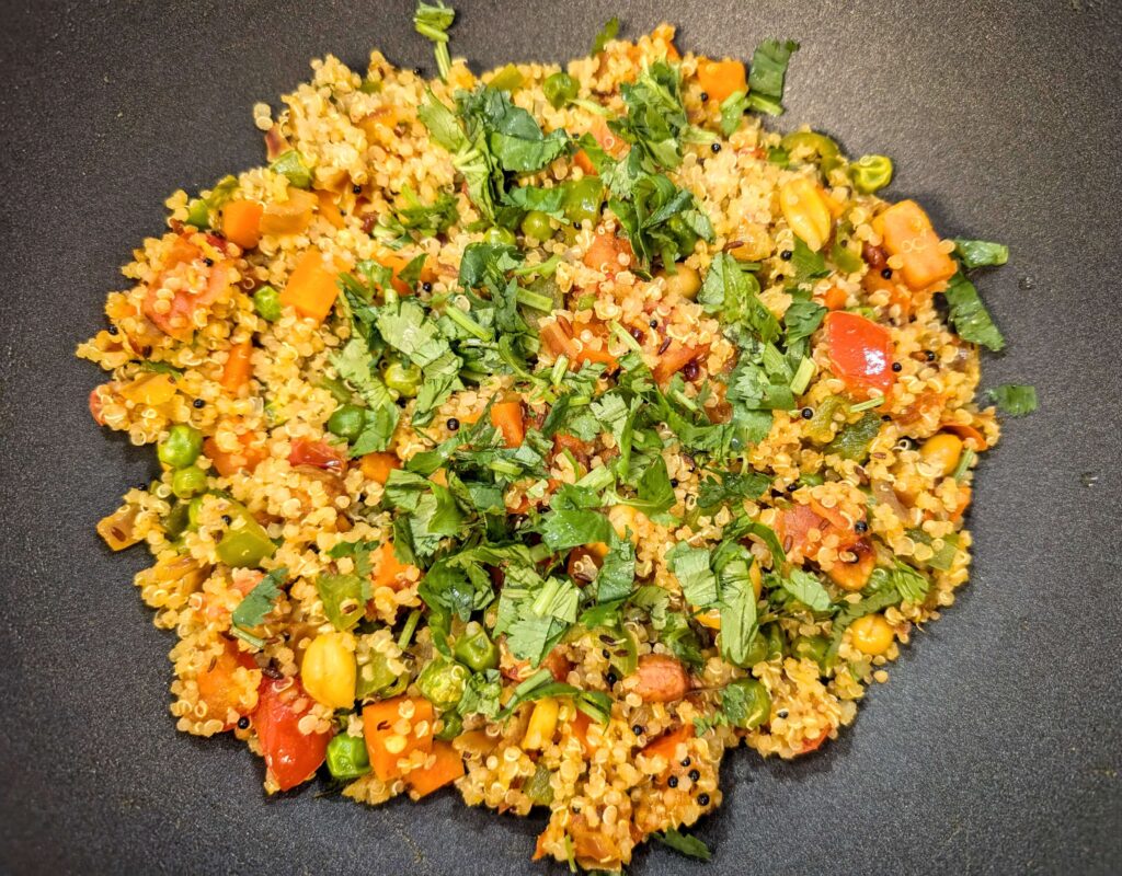 Quinoa Upma Recipe Step By Step Instructions 11