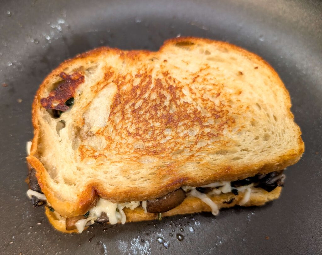 Mushroom Spinach Sandwich Recipe Step By Step Instructions 10