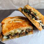 Mushroom Spinach Sandwich Recipe Step By Step Instructions