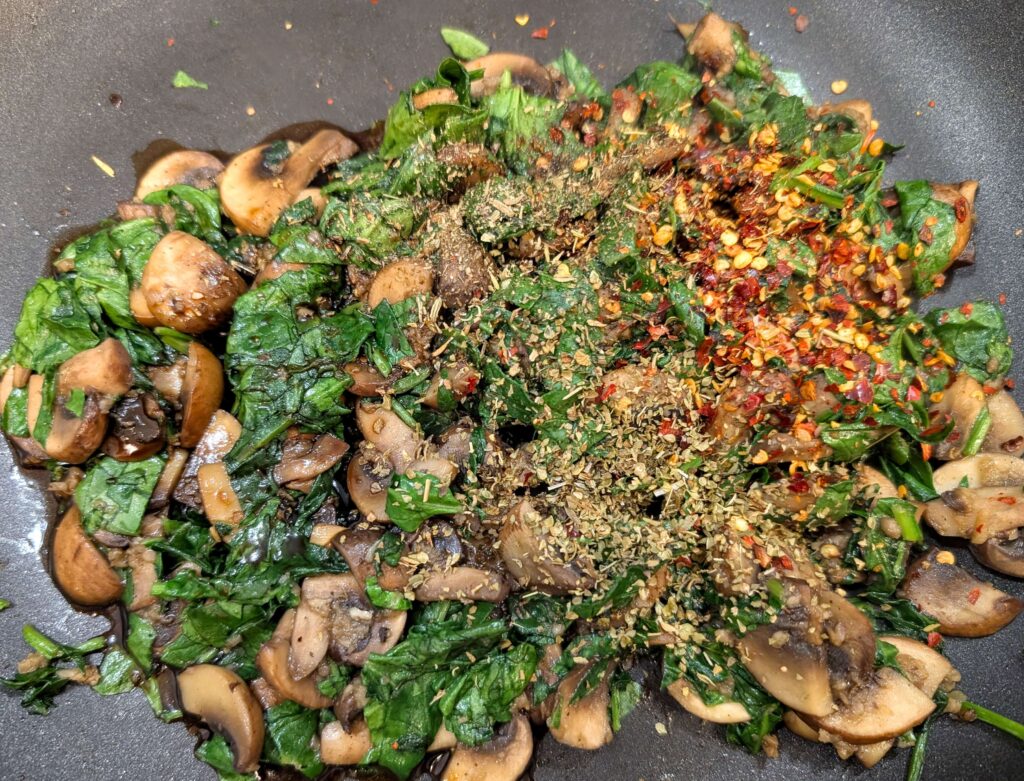 Mushroom Spinach Sandwich Recipe Step By Step Instructions 5