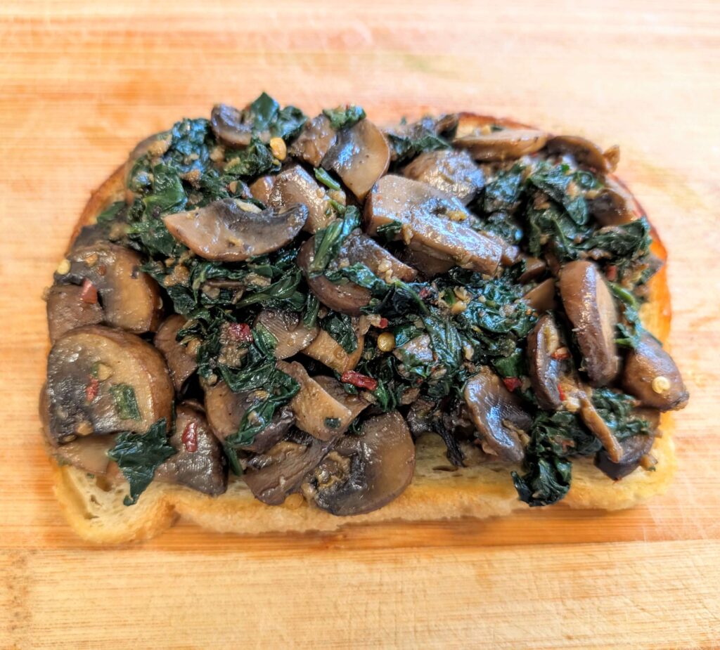Mushroom Spinach Sandwich Recipe Step By Step Instructions 7